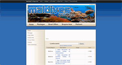 Desktop Screenshot of maldives-holiday.net